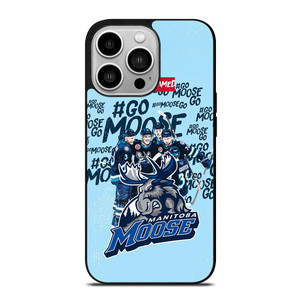 MANITOBA MOOSE HOCKEY TEAM iPhone 14 Pro Case Cover MANITOBA MOOSE HOCKEY TEAM iPhone 14 Pro Case Cover
