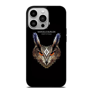 MARCELO BURLON OWL iPhone 14 Pro Case Cover