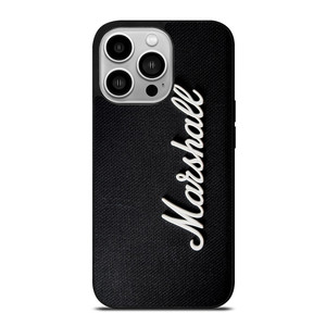 MARSHALL AMP LOGO iPhone 14 Pro Case Cover