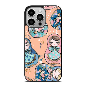 MATRYOSHKA NESTING DOLLS RUSSIAN ART 2 iPhone 14 Pro Case Cover