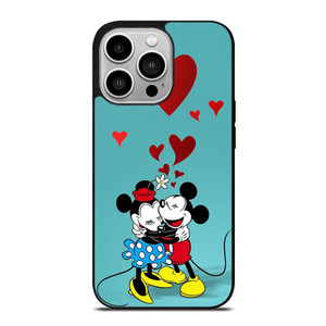 MICKEY AND MINNIE MOUSE HUG iPhone 14 Pro Case Cover