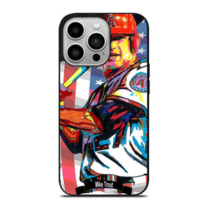 MIKE TROUT LOS ANGELES ANGELS BASEBALL iPhone 14 Pro Case Cover MIKE TROUT LOS ANGELES ANGELS BASEBALL iPhone 14 Pro Case Cover