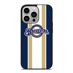 MILWAUKEE BREWERS STRIPE iPhone 14 Pro Case Cover MILWAUKEE BREWERS STRIPE iPhone 14 Pro Case Cover