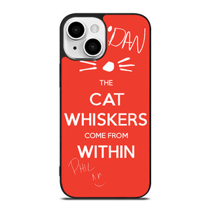 DAN AND PHIL THE WHISKERS 1 iPhone 13 Mini Case Cover DAN AND PHIL THE WHISKERS 1 iPhone 13 Mini Case Cover