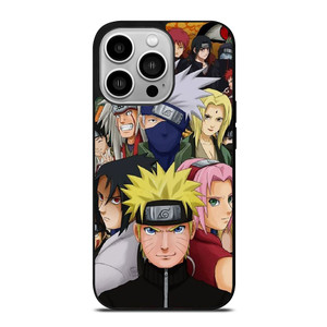 NARUTO ALL CHARACTERS ANIME 2 iPhone 14 Pro Case Cover