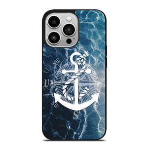 NAUTICAL ANCHOR LOGO iPhone 14 Pro Case Cover NAUTICAL ANCHOR LOGO iPhone 14 Pro Case Cover