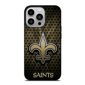 NEW ORLEANS SAINTS METAL iPhone 14 Pro Case Cover NEW ORLEANS SAINTS METAL iPhone 14 Pro Case Cover