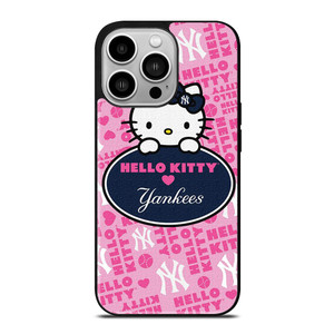 NEW YORK YANKEES HELLO KITTY 2 iPhone 14 Pro Case Cover