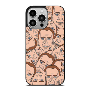 NICOLAS CAGE COLLAGE iPhone 14 Pro Case Cover NICOLAS CAGE COLLAGE iPhone 14 Pro Case Cover