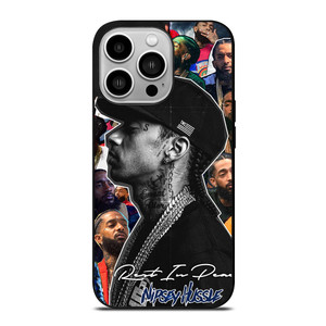 NIPSEY HUSSLE RAPPER iPhone 14 Pro Case Cover