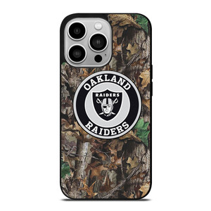 OAKLAND RAIDERS TREE CAMO iPhone 14 Pro Case Cover