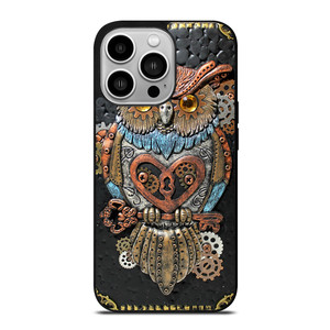 OWL STEAMPUNK BOOK iPhone 14 Pro Case Cover OWL STEAMPUNK BOOK iPhone 14 Pro Case Cover