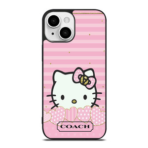 COACH HELLO KITTY 1 iPhone 13 Mini Case Cover