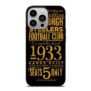 PITTSBURGH STEELERS 1933 FANS iPhone 14 Pro Case Cover