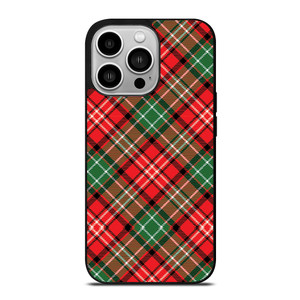 PLAID CHRISTMAS iPhone 14 Pro Case Cover