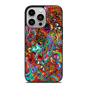 PSYCHEDELIC VISUALS iPhone 14 Pro Case Cover