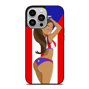 PUERTO RICO GIRL iPhone 14 Pro Case Cover PUERTO RICO GIRL iPhone 14 Pro Case Cover