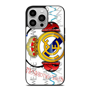 REAL MADRID CHAMPIONS iPhone 14 Pro Case Cover REAL MADRID CHAMPIONS iPhone 14 Pro Case Cover