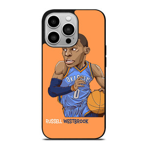 RUSSELL WESTBROOK CARTOON iPhone 14 Pro Case Cover RUSSELL WESTBROOK CARTOON iPhone 14 Pro Case Cover