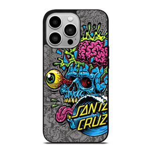SANTA CRUZ SKATEBOARDS SKULL iPhone 14 Pro Case Cover