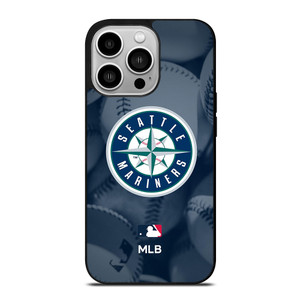 SEATTLE MARINERS MLB LOGO iPhone 14 Pro Case Cover