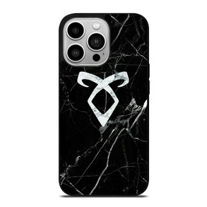SHADOWHUNTER ANGELIC MARBLE LOGO iPhone 14 Pro Case Cover