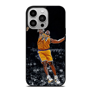 SHAQUILLE O'NEAL LA LAKERS JUMP iPhone 14 Pro Case Cover SHAQUILLE O'NEAL LA LAKERS JUMP iPhone 14 Pro Case Cover