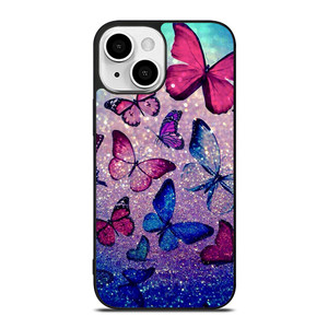 BUTTERFLY SPARKLE 1 iPhone 13 Mini Case Cover BUTTERFLY SPARKLE 1 iPhone 13 Mini Case Cover