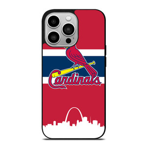 ST LOUIS CARDINALS STRIPE iPhone 14 Pro Case Cover