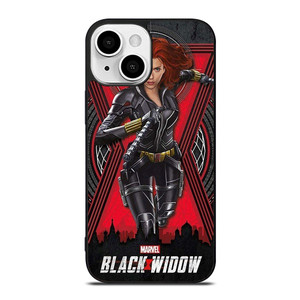 BLACK WIDOW MARVEL HERO iPhone 13 Mini Case Cover