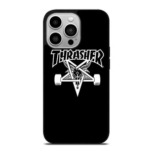 THRASER SKATEBOARD BLACK iPhone 14 Pro Case Cover