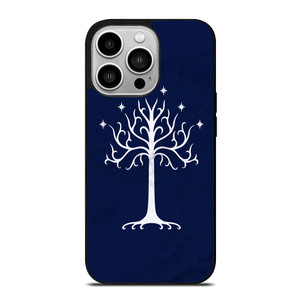 TREE OF GONDOR MARBLE LOGO iPhone 14 Pro Case Cover