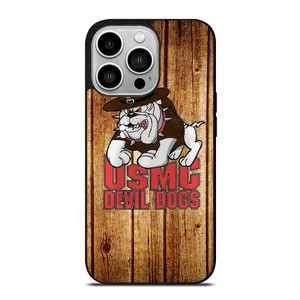 USMC MARINE DEVIL DOGS iPhone 14 Pro Case Cover