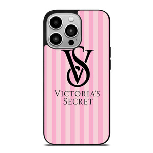 VICTORIA'S SECRET STRIPE LOGO iPhone 14 Pro Case Cover