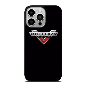 VICTORY BLACK LOGO iPhone 14 Pro Case Cover