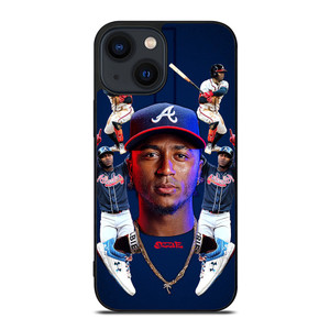 ACUNA JR ATLANTA BRAVES FACE iPhone 14 Plus Case Cover ACUNA JR ATLANTA BRAVES FACE iPhone 14 Plus Case Cover