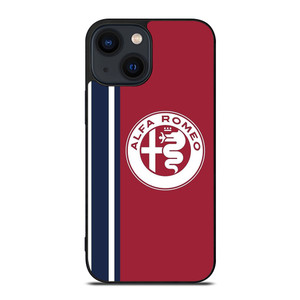 ALFA ROMEO STRIPE iPhone 14 Plus Case Cover ALFA ROMEO STRIPE iPhone 14 Plus Case Cover