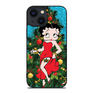 BETTY BOOP CHRISTMAS iPhone 14 Plus Case Cover