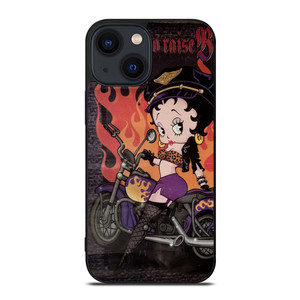 BETTY BOOP RIDE iPhone 14 Plus Case Cover