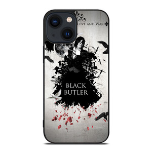 BLACK BUTLER LOVE AND WAR iPhone 14 Plus Case Cover BLACK BUTLER LOVE AND WAR iPhone 14 Plus Case Cover