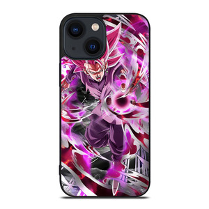 BLACK GOKU SS ROSE DRAGON BALL iPhone 14 Plus Case Cover