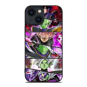 BLACK GOKU X ZAMASU DRAGON BALL iPhone 14 Plus Case Cover