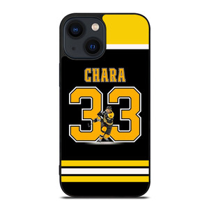 BOSTON BRUINS ZDENO CHARA 33 iPhone 14 Plus Case Cover BOSTON BRUINS ZDENO CHARA 33 iPhone 14 Plus Case Cover