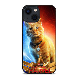 CAPTAIN MARVEL CAT iPhone 14 Plus Case Cover