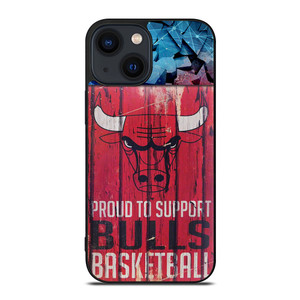 CHICAGO BULLS PROUD iPhone 14 Plus Case Cover CHICAGO BULLS PROUD iPhone 14 Plus Case Cover