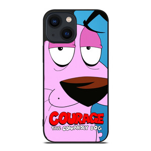 COURAGE THE COWARDLY DOG 2 iPhone 14 Plus Case Cover COURAGE THE COWARDLY DOG 2 iPhone 14 Plus Case Cover