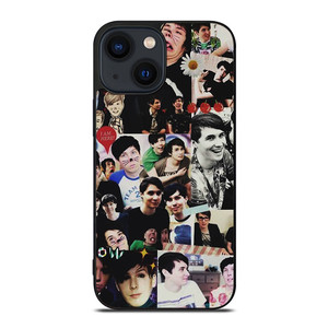 DAN AND PHIL COLLAGE 2 iPhone 14 Plus Case Cover DAN AND PHIL COLLAGE 2 iPhone 14 Plus Case Cover
