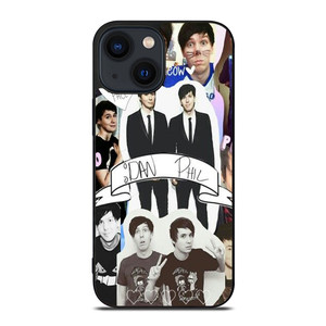 DAN AND PHIL COLLAGE iPhone 14 Plus Case Cover DAN AND PHIL COLLAGE iPhone 14 Plus Case Cover