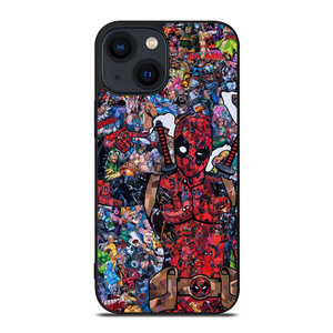 DEADPOOL TEAM COLLAGE iPhone 14 Plus Case Cover