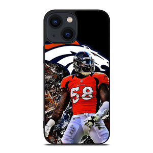 DENVER BRONCOS VON MILLER iPhone 14 Plus Case Cover